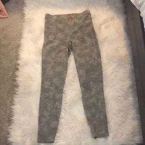 Spanx camo print leggings